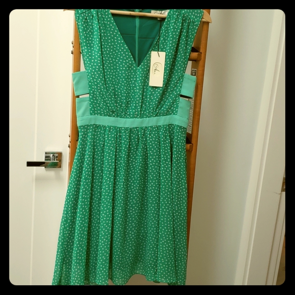 Beautiful green dress